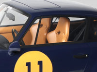 2024 Porsche 911 Strosek Mega 30 #11 Blue 1/18 Model Car by GT Spirit image 3