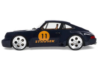 2024 Porsche 911 Strosek Mega 30 #11 Blue 1/18 Model Car by GT Spirit image 4
