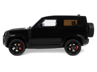 2021 Land Rover Defender 90 P400 X-Dynamic HSE Black Metallic 1/18 Model Car by GT Spirit image 4