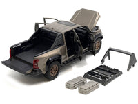 2024 Toyota Tacoma Trailhunter Edition Pickup Truck Bronze Metallic 1/24 Diecast Model Car image 2