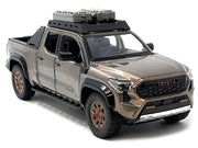 2024 Toyota Tacoma Trailhunter Edition Pickup Truck Bronze Metallic 1/24 Diecast Model Car image 3