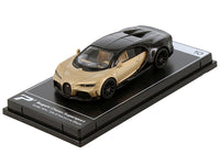 PosterCars Bugatti Chiron Super Sport silk gold metallic nocturne black 1:64 H10B, view 1