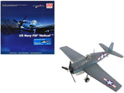 Grumman F6F-3 Hellcat Fighter Aircraft "Ruth-Less Lt. Oscar Chenoweth VF-38 Segi Point Airstrip New Georgia Island" (1943) United States Navy "Air Power Series" 1/72 Diecast Model by Hobby Master image 4