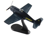 Grumman F6F-5 Hellcat Fighter Aircraft "Blue Angels #2" (1946) United States Navy "Air Power Series" 1/72 Diecast Model by Hobby Master image 2