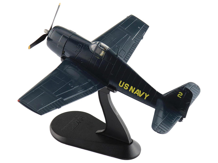 Grumman F6F-5 Hellcat Fighter Aircraft "Blue Angels #2" (1946) United States Navy "Air Power Series" 1/72 Diecast Model by Hobby Master image 2