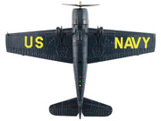 Grumman F6F-5 Hellcat Fighter Aircraft "Blue Angels #2" (1946) United States Navy "Air Power Series" 1/72 Diecast Model by Hobby Master image 3