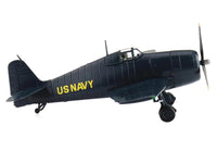 Grumman F6F-5 Hellcat Fighter Aircraft "Blue Angels #1-4 Decals" (1946) United States Navy "Air Power Series" 1/72 Diecast Model by Hobby Master image 2