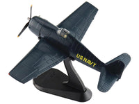 Grumman F6F-5 Hellcat Fighter Aircraft "Blue Angels #1-4 Decals" (1946) United States Navy "Air Power Series" 1/72 Diecast Model by Hobby Master image 3