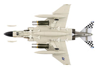 McDonnell Douglas F-4C Phantom II Fighter-Bomber Aircraft "63-7666 William Tell 57th FIS Keflavik Airport Iceland" (1977) United States Air Force "Air Power Series" 1/72 Diecast Model by Hobby Master image 4