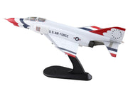 McDonnell Douglas F-4E Phantom II Fighter-Bomber Aircraft "Thunderbirds with Decals for No.1 to 7 planes 1973/74 Season" United States Air Force "Air Power Series" 1/72 Diecast Model by Hobby Master image 5