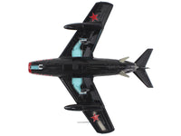Mikoyan-Gurevich MiG-15Bis Fighter Aircraft "Experimental Combat Air Museum Kansas" "Air Power Series" 1/72 Diecast Model by Hobby Master image 4