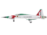 Northrop F-5E Tiger II Aircraft "#1 3-7099 IIAF Golden Crown" Imperial Iranian Air Force "Air Power Series" 1/72 Diecast Model by Hobby Master image 2