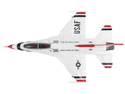 Lockheed F-16D Fighting Falcon Fighter Aircraft "No.7 Thunderbirds Nellis Air Force Base" (2017) United States Air Force "Air Power Series" 1/72 Diecast Model by Hobby Master image 2