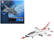 Lockheed F-16D Fighting Falcon Fighter Aircraft "No.7 Thunderbirds Nellis Air Force Base" (2017) United States Air Force "Air Power Series" 1/72 Diecast Model by Hobby Master image 4
