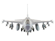 Lockheed F-16AM Fighting Falcon Fighter Aircraft "UA24-3596 Pylon Integrated Dispenser System Plus" (2024) Ukrainian Air Force "Air Power Series" 1/72 Diecast Model by Hobby Master image 2