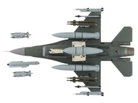 Lockheed F-16C Fighting Falcon Fighter Aircraft "88-0545 138th Fighter Wing Oklahoma Air National Guard" (2024) United States Air Force "Air Power Series" 1/72 Diecast Model by Hobby Master image 5