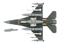 Lockheed F-16CM Fighting Falcon Fighter Aircraft "91-0379 Tiger Tiger 1 79th Fighter Squadron Shaw Air Force Base" (2023) United States Air Force "Air Power Series" 1/72 Diecast Model by Hobby Master image 5