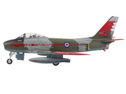 Canadair Sabre Mk.6 Fighter Aircraft "Sky Lancers" (1956) Royal Canadian Air Force "Air Power Series" 1/72 Diecast Model by Hobby Master image 2