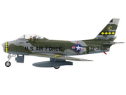 North American F-86F Sabre Fighter Aircraft "25333 461st Fighter Day Squadron West Germany" (1955) United States Air Forces in Europe "Air Power Series" 1/72 Diecast Model by Hobby Master image 2