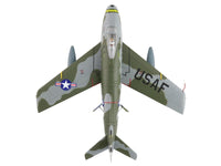 North American F-86F Sabre Fighter Aircraft "25333 461st Fighter Day Squadron West Germany" (1955) United States Air Forces in Europe "Air Power Series" 1/72 Diecast Model by Hobby Master image 4
