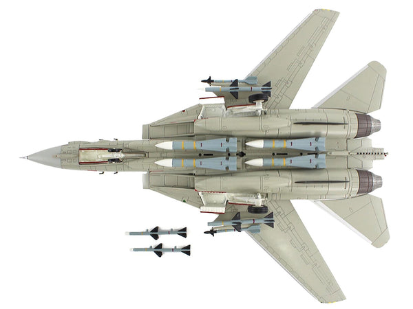 Grumman F-14A Tomcat Fighter Aircraft "Bandit Rogue Nation" United States Navy "Air Power Series" 1/72 Diecast Model by Hobby Master