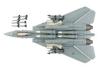 Grumman F-14A Tomcat Fighter Aircraft "VF-1 (with Optional Decals)" United States Navy "Air Power Series" 1/72 Diecast Model by Hobby Master image 4