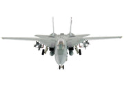 Grumman F-14A Tomcat Fighter Aircraft "VF-1 (with Optional Decals)" United States Navy "Air Power Series" 1/72 Diecast Model by Hobby Master image 5