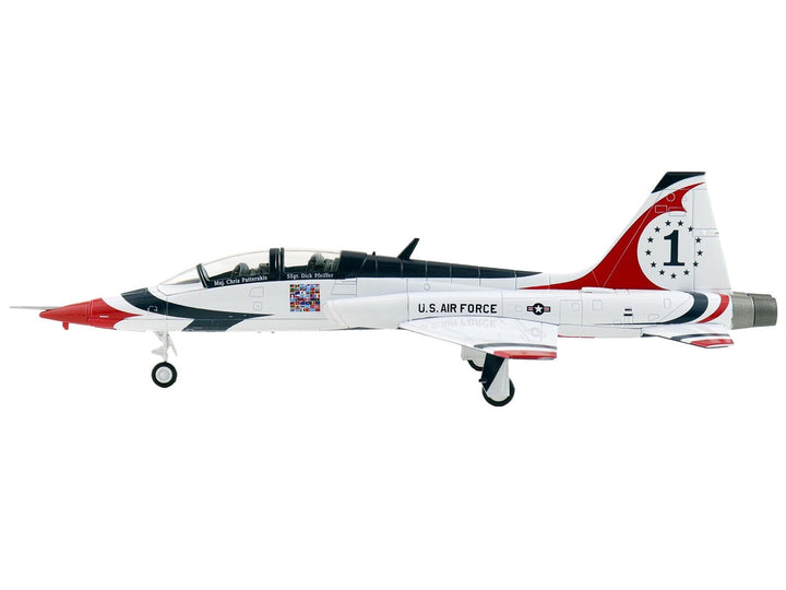 Northrop T-38 NASA Aircraft "#1 Thunderbirds" (1970s) United States Air Force "Air Power Series" 1/72 Diecast Model by Hobby Master image 2