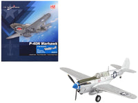 Curtiss P-40N Warhawk Fighter-Bomber Aircraft "Major Gerald Johnson 49th Fighter Group Philippines" (1944) United States Army Air Forces "Air Power Series" 1/72 Diecast Model by Hobby Master image 4