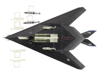 Lockheed YF-117 Nighthawk Stealth Aircraft "79-10782 410th FTS Edwards AFB" (2005) United States Air Force "Air Power Series" 1/72 Diecast Model by Hobby Master image 5