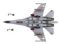 Shenyang J-11A Fighter Aircraft "40547 Golden Helmet" (2014) People's Liberation Army Air Force with 1/8 Scale Golden Helmet "Air Power Series" 1/72 Diecast Model by Hobby Master image 4