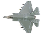 Lockheed F-35C Lightning II Aircraft "169034 VFA-125 Rough Raiders" (2022) United States Navy "Air Power Series" 1/72 Diecast Model by Hobby Master image 3