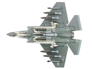 Lockheed F-35C Lightning II Aircraft "169034 VFA-125 Rough Raiders" (2022) United States Navy "Air Power Series" 1/72 Diecast Model by Hobby Master image 4