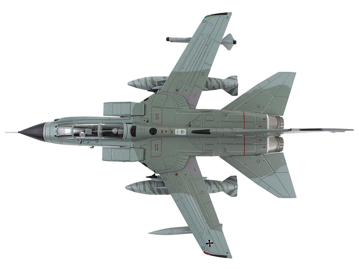 Panavia Tornado ECR Fighter-Bomber Aircraft "46+54 Tactical Air Wing 51 Schleswig-Jagel Air Base Germany" (2017) German Luftwaffe "Air Power Series" 1/72 Diecast Model by Hobby Master image 2