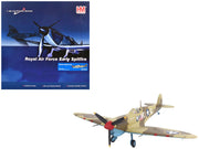 Supermarine Spitfire Mk.Vb Trop Fighter Aircraft "ER570 4th Fighter Squadron 52nd Fighter Group" (1943) Mediterranean Allied Coastal Air Force "Air Power Series" 1/48 Diecast Model by Hobby Master image 5