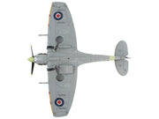 Supermarine Spitfire Mk Vb Fighter Aircraft "EN921 Flying Officer Jack Sheppard No. 401 Squadron" (1943) Royal Canadian Air Force "Air Power Series" 1/48 Diecast Model by Hobby Master image 3
