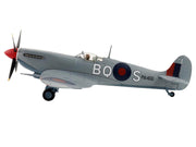 Supermarine Spitfire Mk IXc Fighter Aircraft "MA466 BQ-S No. 451 Squadron Corsica" (1944) Royal Australian Air Force "Air Power Series" 1/48 Diecast Model by Hobby Master image 2