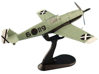 Messerschmitt BF 109E-3 Fighter Aircraft "Hauptmann Siebelt Reents Spanish Civil War" (1939) "Air Power Series" 1/48 Diecast Model by Hobby Master image 4