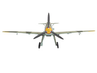 Messerschmitt Bf 109E-3 Fighter Aircraft "White 2 Jan Reznak 13.(slow)/JG 52 Kraznodar USSR" (1943) German Luftwaffe "Air Power Series" 1/48 Diecast Model by Hobby Master image 3