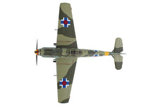 Messerschmitt Bf 109E-3 Fighter Aircraft "White 2 Jan Reznak 13.(slow)/JG 52 Kraznodar USSR" (1943) German Luftwaffe "Air Power Series" 1/48 Diecast Model by Hobby Master image 4