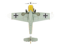 Messerschmitt Bf 109F-4 Fighter Aircraft "Marseille Yellow 14 3./JG27 Egypt" (1942) German Luftwaffe "Air Power Series" 1/48 Diecast Model by Hobby Master image 5