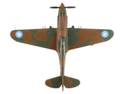 Curtiss P-40B Hawk 81-A2 Fighter-Bomber Aircraft "No.77 Robert Smith 3rd Pursuit Squadron" (1941) American Volunteer Group in China "Air Power Series" 1/48 Diecast Model by Hobby Master image 4