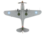 Curtiss P-40B Hawk 81-A2 Fighter-Bomber Aircraft "No.77 Robert Smith 3rd Pursuit Squadron" (1941) American Volunteer Group in China "Air Power Series" 1/48 Diecast Model by Hobby Master image 5