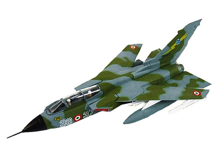 Panavia Tornado IDS Aircraft "156 Gruppo 'Le Linci' 36 Stormo" (1990) Aeronautica Militare Italiana (Italian Air Force) 1/100 Diecast Model by Hachette Collections image 2