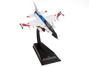 Mitsubishi F-2B Fighter Aircraft "Air Development and Test Wing 60th Anniversary" (2015) Japan Air Self-Defense Force 1/100 Diecast Model by Hachette Collections image 3