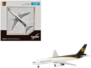 Boeing 757-200F Commercial Aircraft "UPS Worldwide Service" (N475UP) White with Brown Tail 1/500 Diecast Model Airplane by Herpa