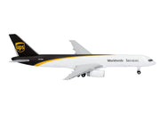 Boeing 757-200F Commercial Aircraft "UPS Worldwide Service" (N475UP) White with Brown Tail 1/500 Diecast Model Airplane by Herpa image 3