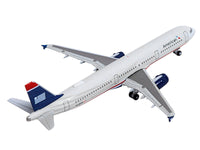 Airbus A321 Commercial Aircraft "American Airlines" (N578UW) Gray with Blue Tail 1/500 Diecast Model by Herpa image 3