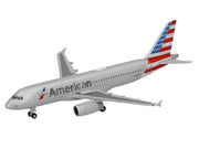 Airbus A320 Commercial Aircraft "American Airlines" (N680AW) Silver with Blue and Red Tail 1/500 Diecast Model Airplane by Herpa image 2