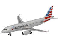 Airbus A320 Commercial Aircraft "American Airlines" (N680AW) Silver with Blue and Red Tail 1/500 Diecast Model Airplane by Herpa image 2